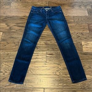 Ag Adriano Goldschmied The Stilt Cigarette Leg Mid Rise Size 28R